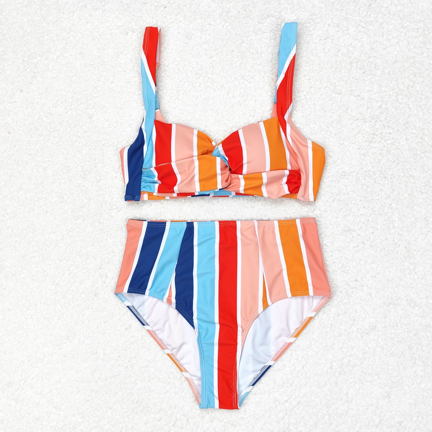 S0338 Adult stripe swimsuit