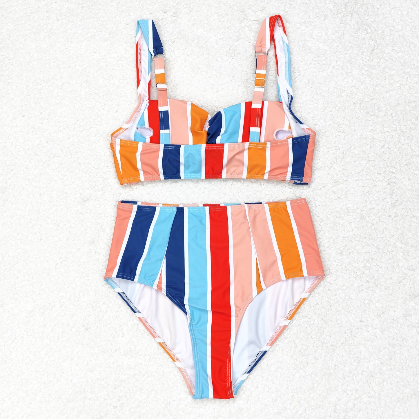 S0338 Adult stripe swimsuit