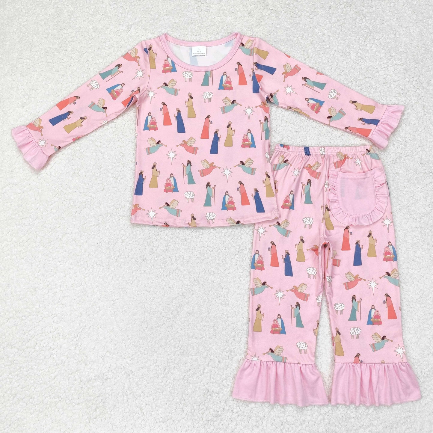 GLP1278 Girls Jesus pajamas