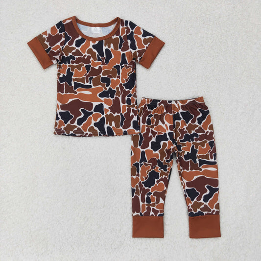 BSPO0439 Boys camo pajamas