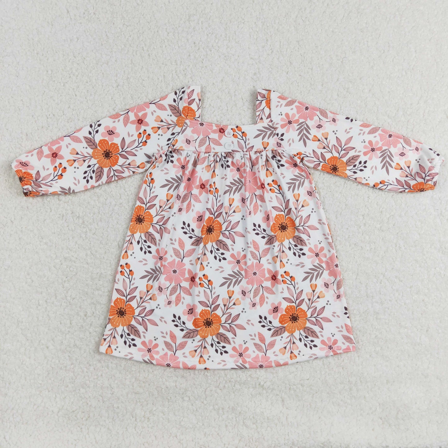 GLD0535 Girls Floral Dress