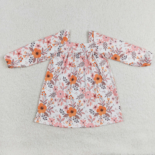 GLD0535 Girls Floral Dress