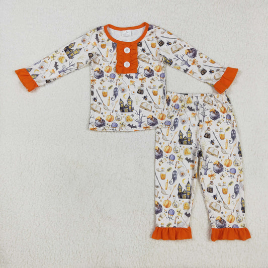 GLP1172 Girls Halloween Pajamas