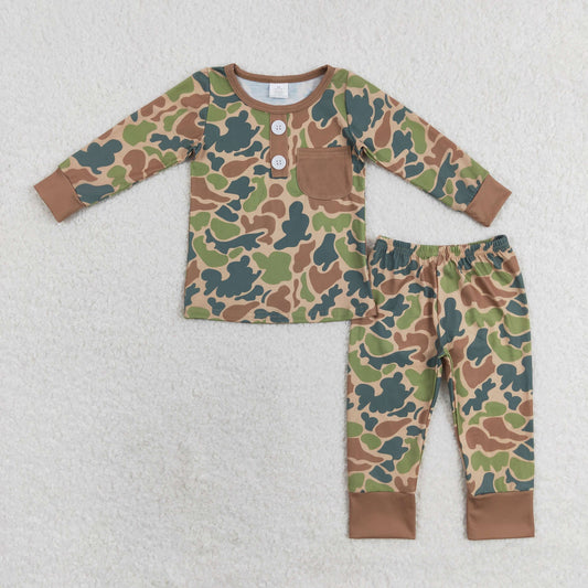 BLP0580 Boys camo pajamas