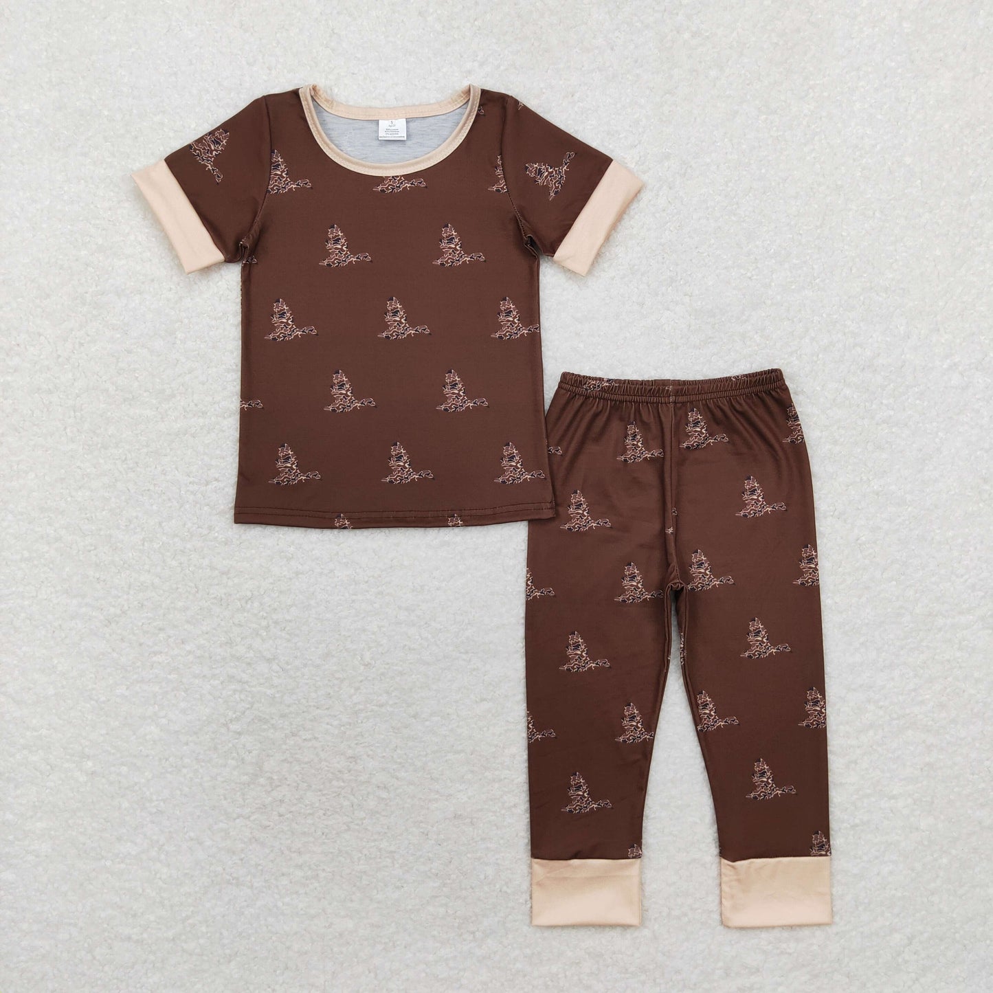 BSPO0442 Boys lion pajamas  bamboo