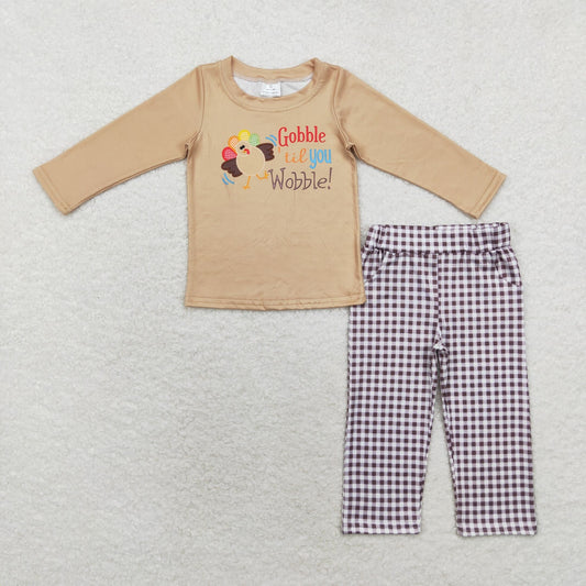 BLP0503 Boys gobble outfits