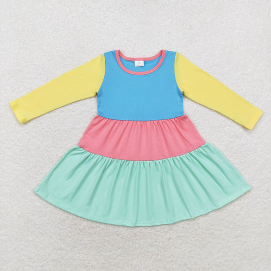 GLD0601 Girls Colorful Dress