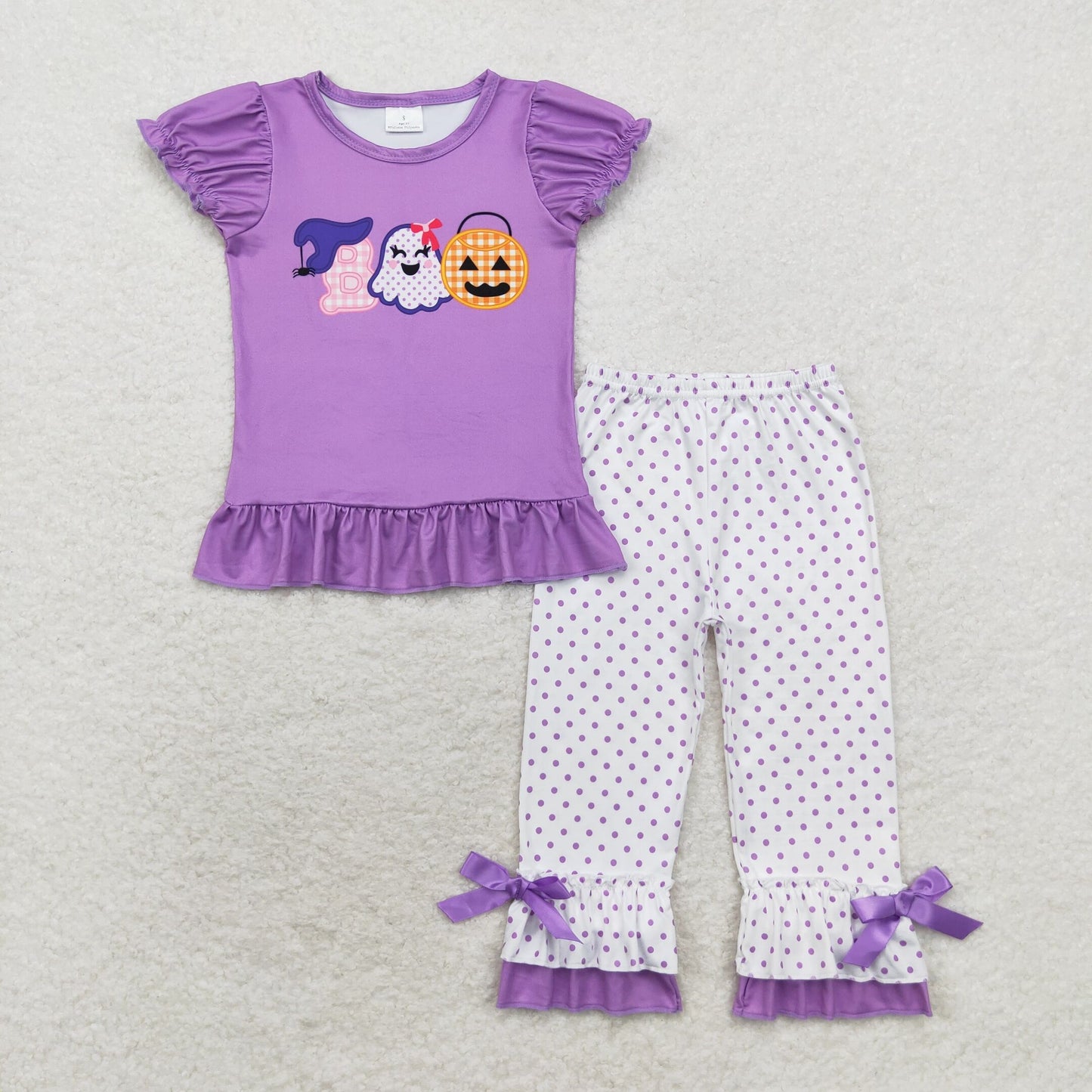 GSPO1647 Girls Halloween ghost outfits