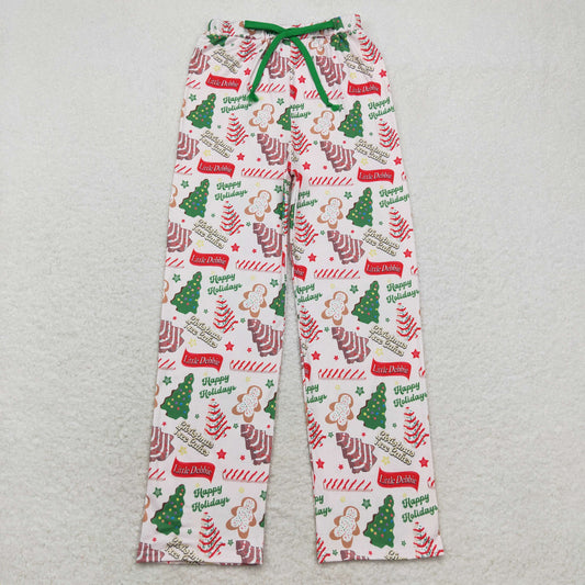 P0490 Adult man Christmas tree Pants