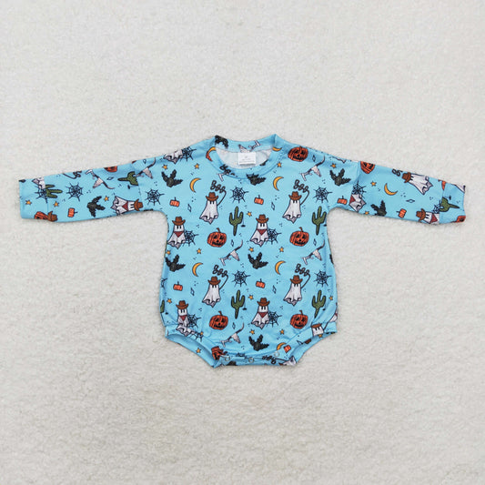 LR1449 Baby boys cowboy romper