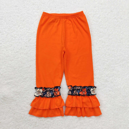 P0580 baby girls orange pants