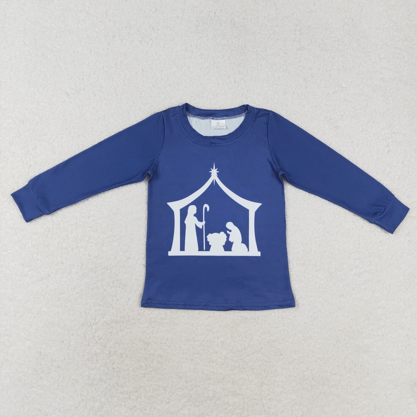 BT0774 Boys Jesus long sleeves Top