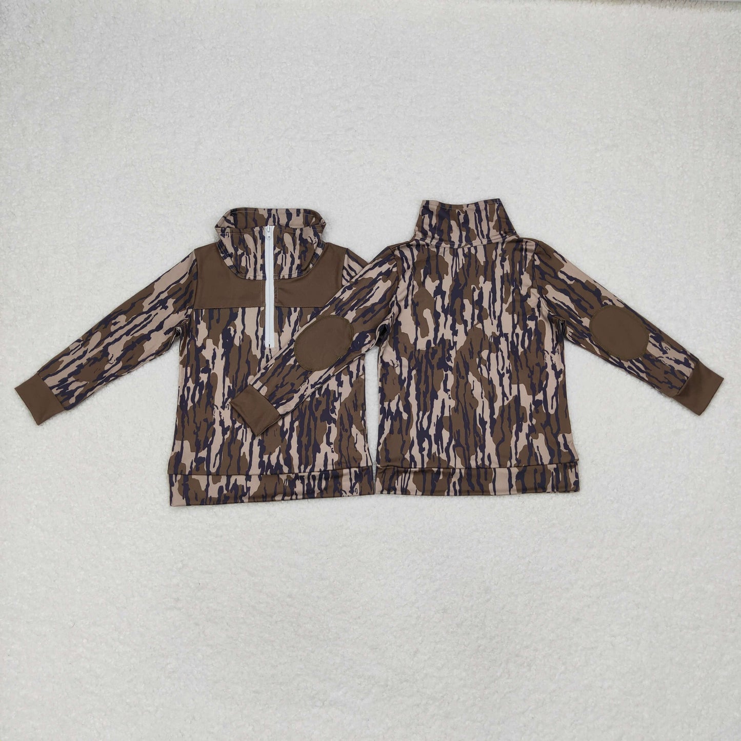 BT0811 baby boys long sleeve camo pullover