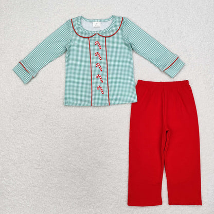 BLP0752 baby Boys Christmas candy outfits