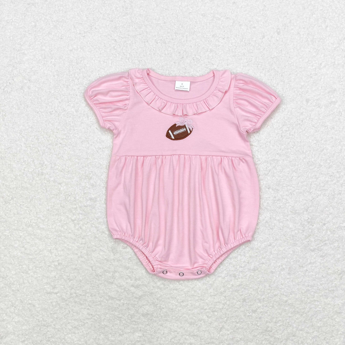 SR1945 football pink bubble embroidery