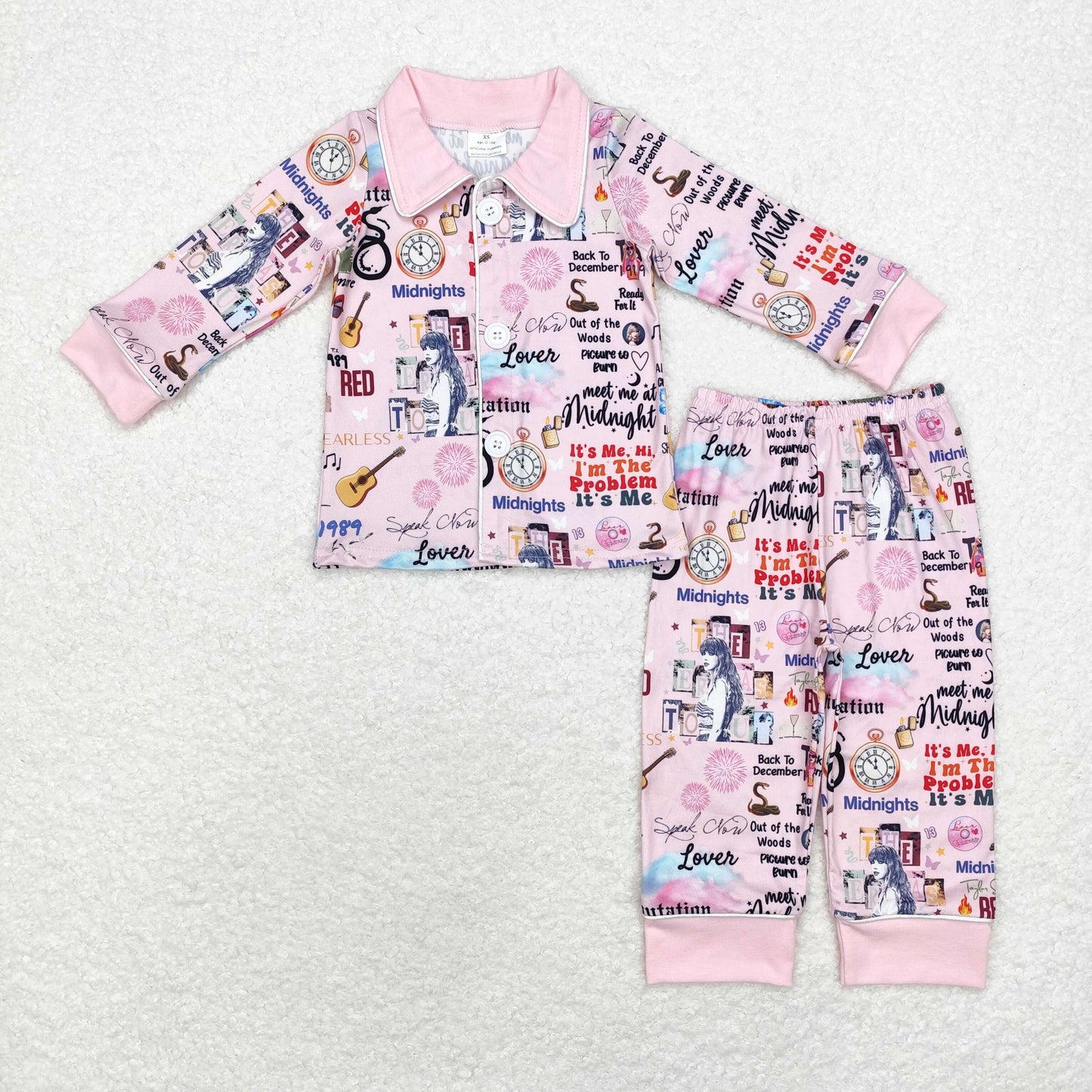 GLP1337 Girls Singer pajamas