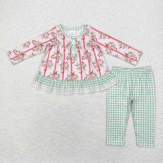 GLP1663 baby girls long sleeve Christmas outfits