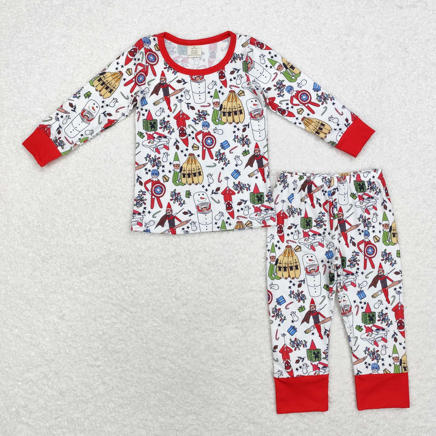 BLP0722 Boys Christmas pajamas