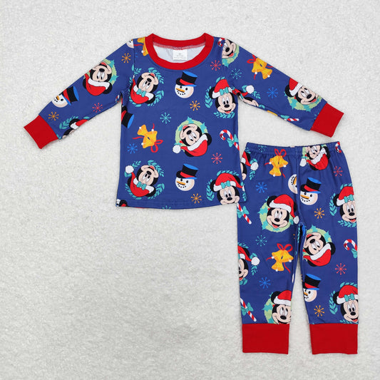 BLP0689 Boys Christmas cartoon pajamas