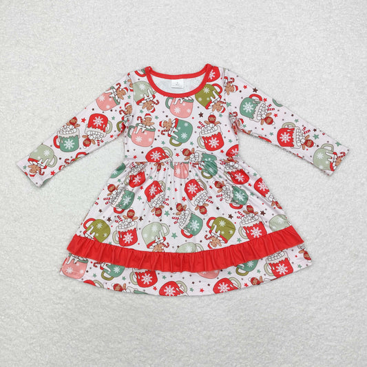 GLD0732 baby Girls Christmas Dress