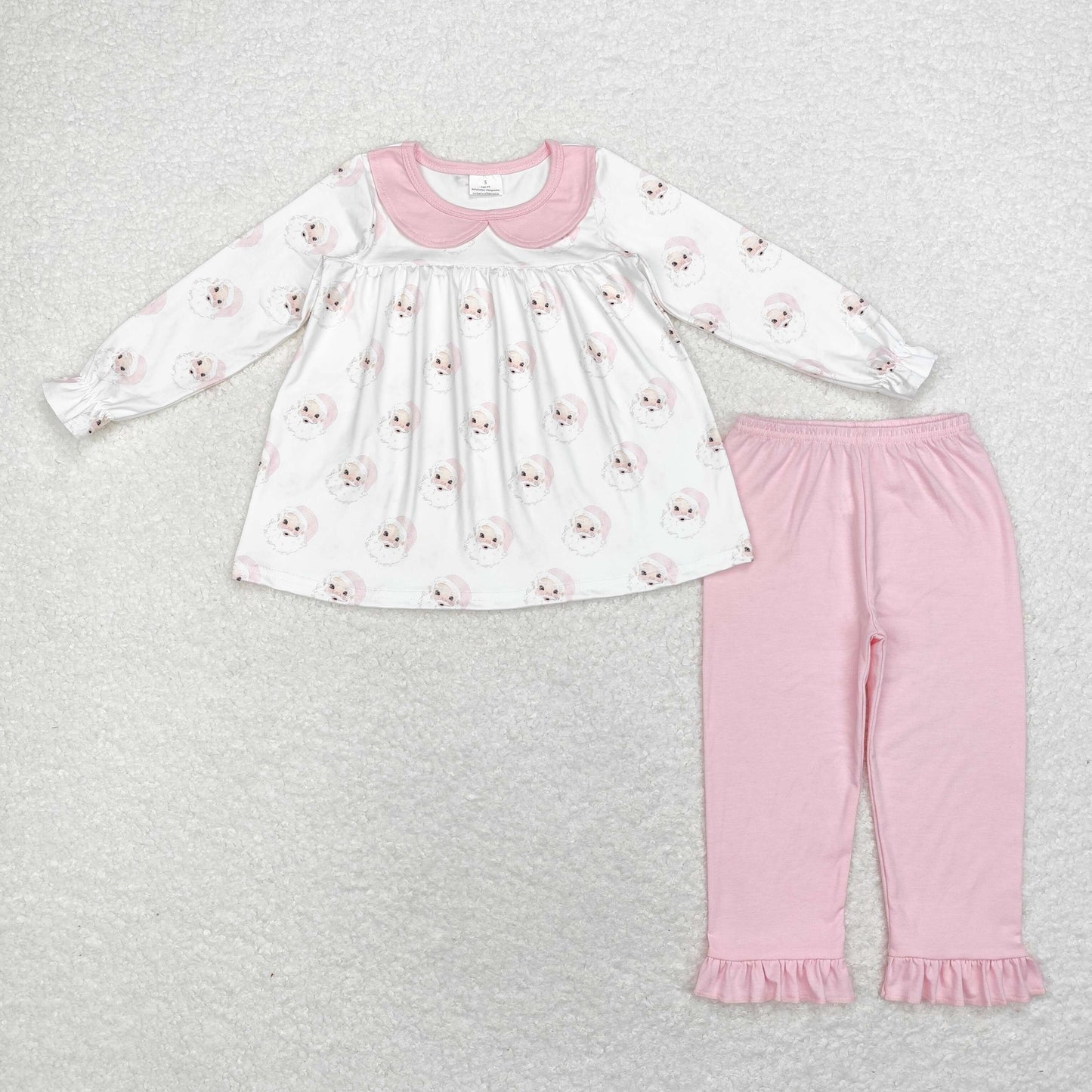 GLP1531 baby girls pink santa outfits