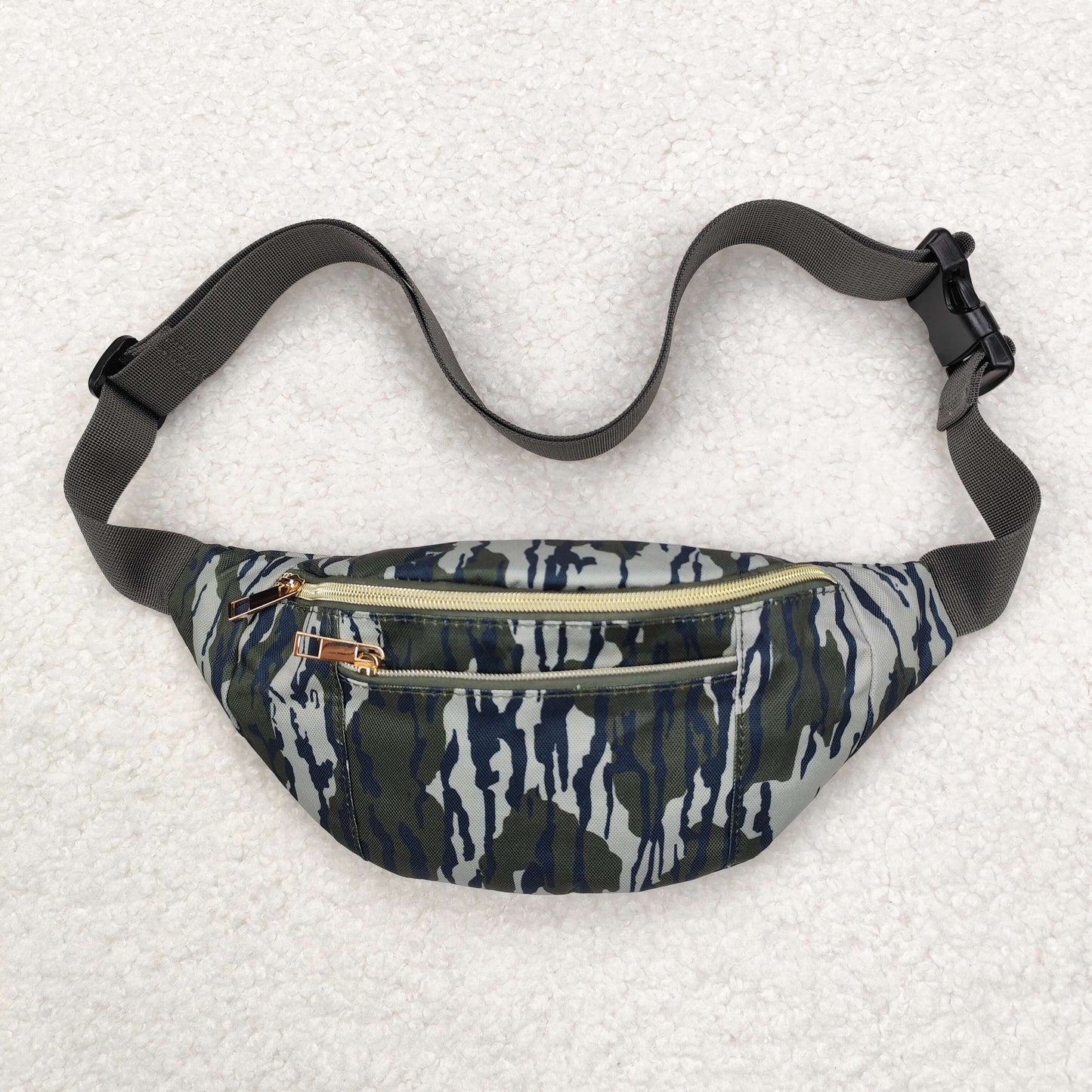 BA0258 camo Fanny Pack 13x5.7x3 inches