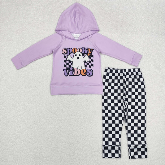 BLP0792 Boys spooky vibes hoodies set