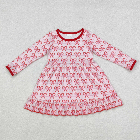 GLD0774 baby Girls Christmas candy Dress