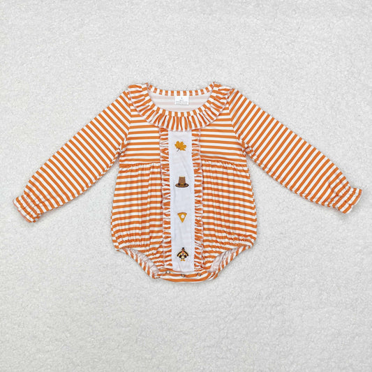 LR1300 long sleeve Thanksgiving turkey bubble EMBROIDERY