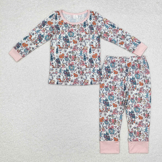 GLP1576 baby girls Christmas pajamas