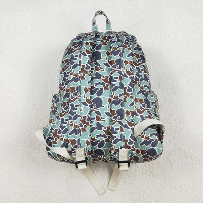 BA0259 baby boys camo duck backpack 17x13.2x5 inches