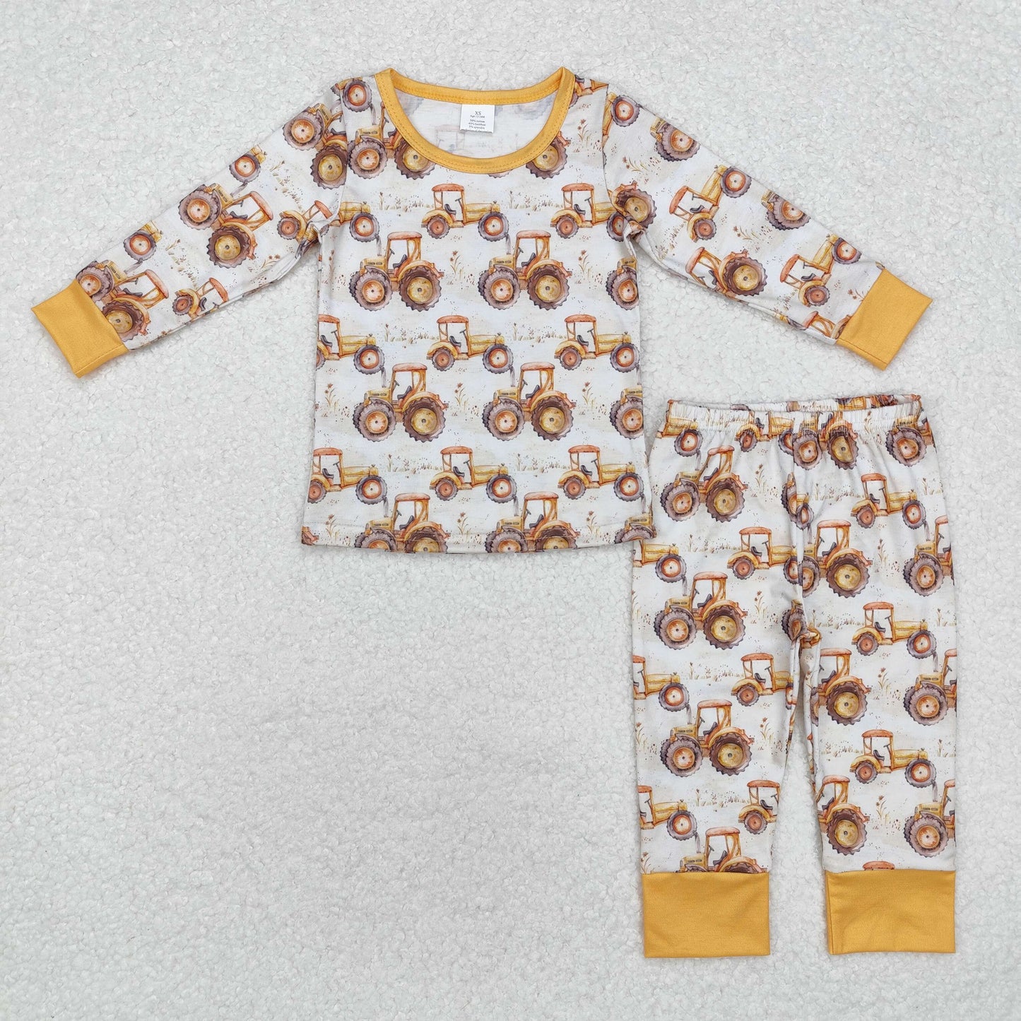 BLP0856 baby Boys truck pajamas