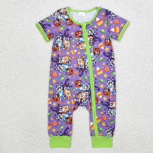 SR1803 Baby boys Halloween romper