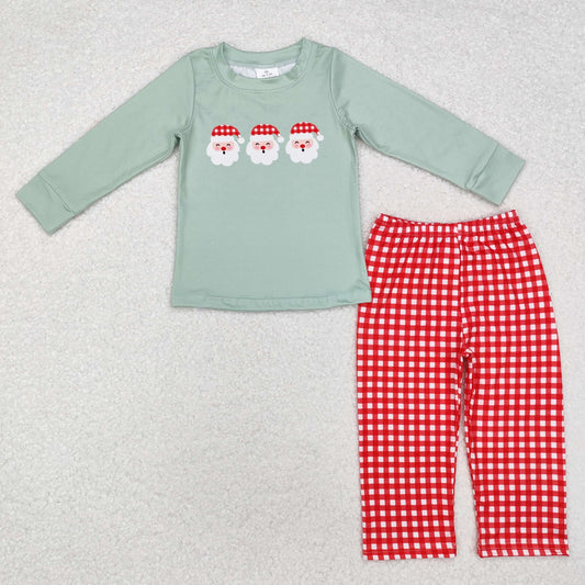 BLP0774 baby Boys Christmas santa outfits