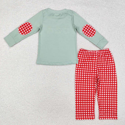 BLP0774 baby Boys Christmas santa outfits