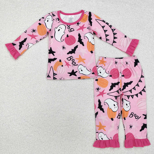 GLP1690 baby girls long sleeve Halloween pajamas ( Deadline August 16 )