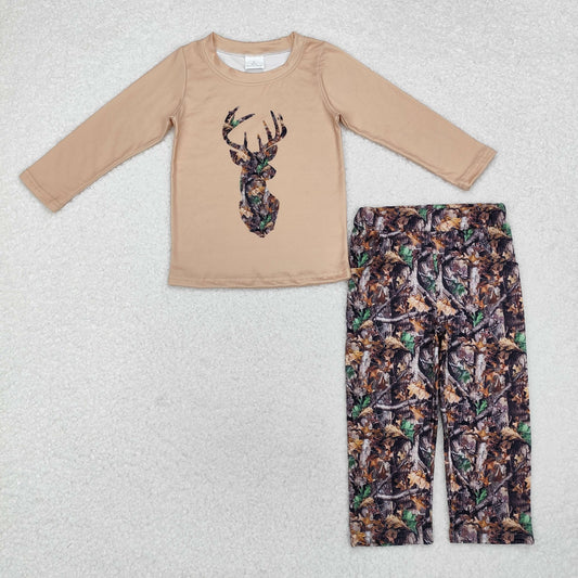 BLP0615 Boys camo deer outfits