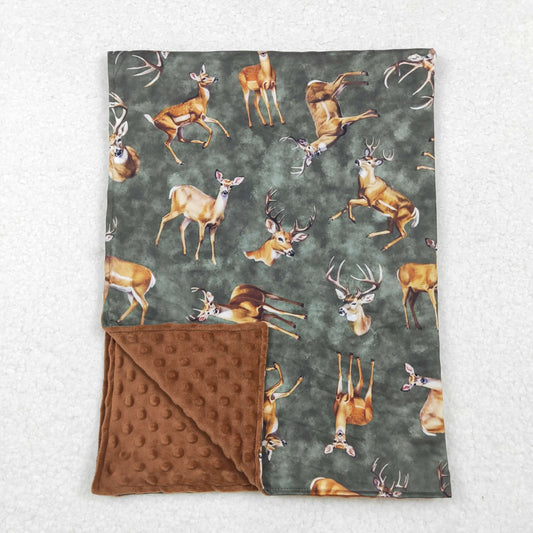 BL0168 Baby hunting deer Blankets 29X43 inches