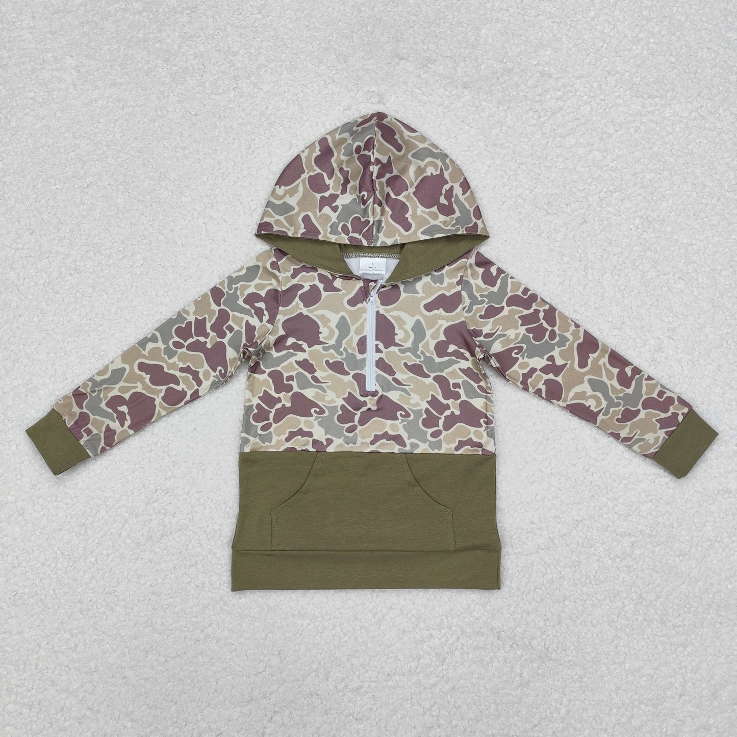 BT0913 Boys camo hoodies