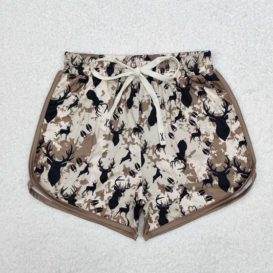 SS0371 Adult Mama Camo DEER Shorts