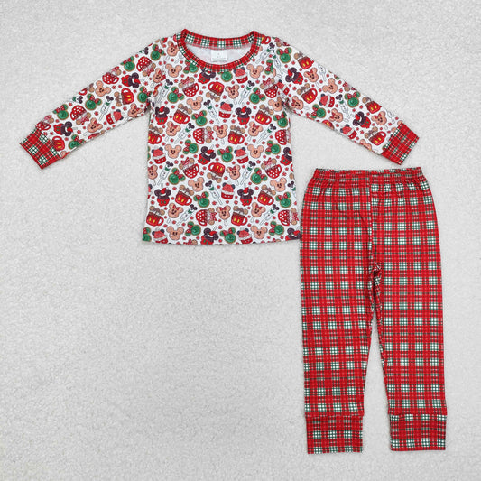 BLP0695 Boys Christmas cartoon pajamas