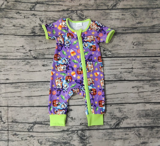 Pre-order SR1803 Baby boys Halloween romper