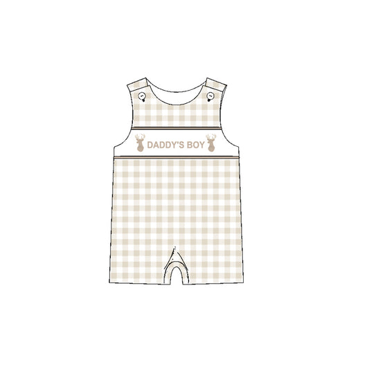 Pre-ordre SR2299 Baby daddy's boy romper（Deadline Dec.10）