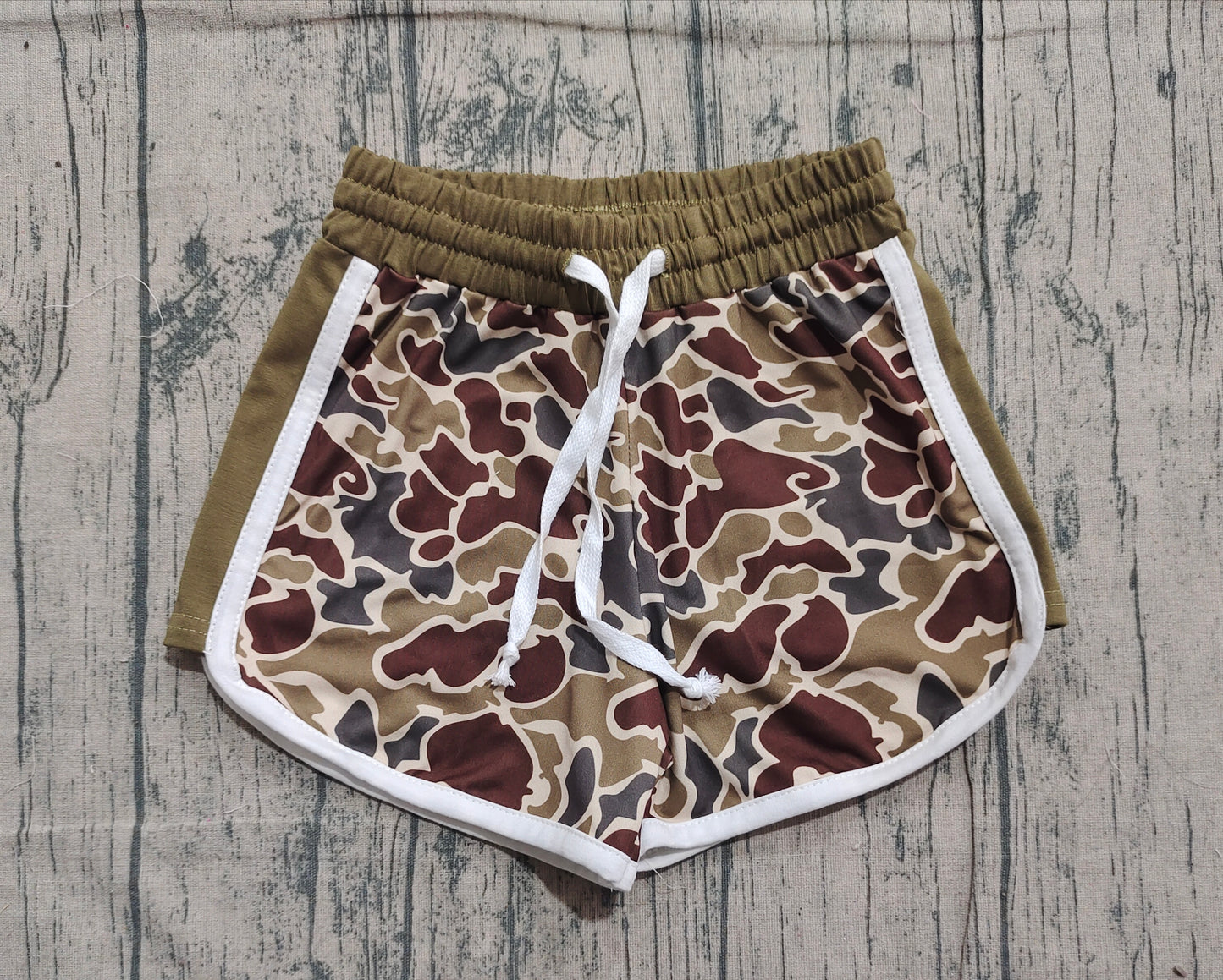 Pre-order SS0745 baby boys camo shorts