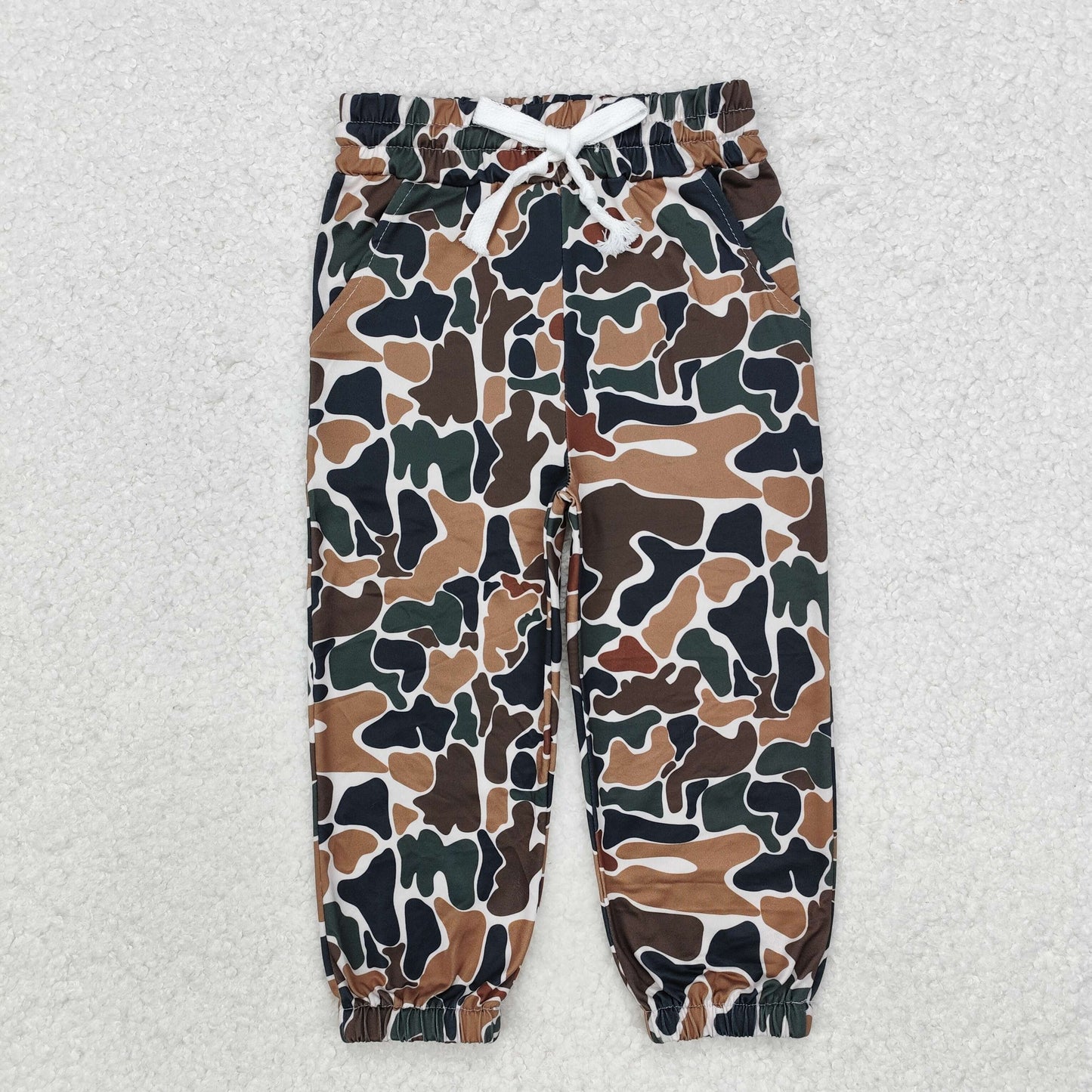 P0650 baby boys camo army green Pants