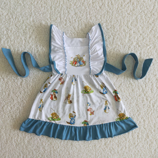 Girls Easter Rabbit Dress