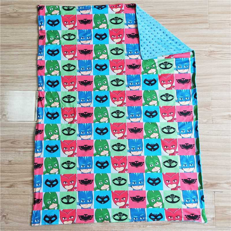 Baby Blankets Cartoon Blue