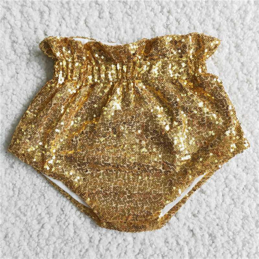 Baby Bummies Golden Sequin