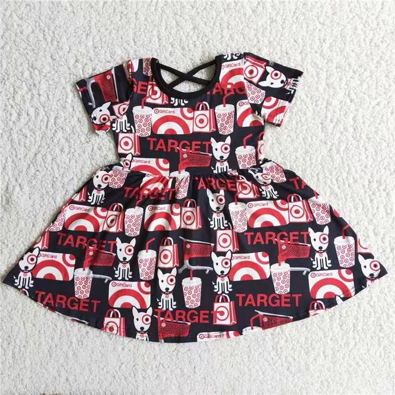 Girls Market Dress Short Sleeves