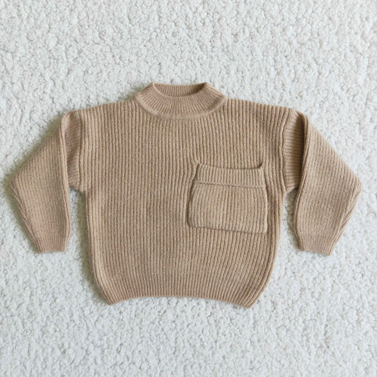 Girls Boys Sweater Pocket